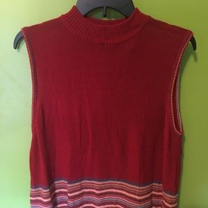 Apostrophe sweater tank
